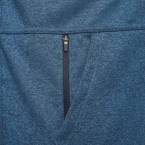 Sweat-shirt à capuche en molleton de haute qualité pour homme, hiver, broderie personnalisée, streetwear, bloc de couleur, 100% coton, poche - Product Image 3