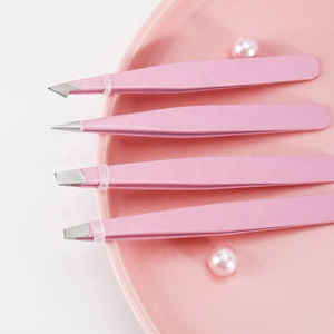 Haute qualité personnaliser outil de beauté pince à cils professionnelle pince à épiler à sourcils en acier inoxydable - Product Image 5