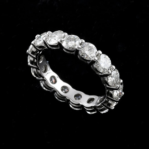 แถบเพชรสำหรับผู้หญิงทำจากเงินสเตอร์ลิงประดับด้วยเพชรทำจาก925 - Product Image 2