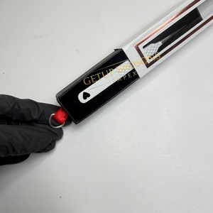 Pince à épiler GETUP BROSONS IMPEX en acier inoxydable à pointe lisse blanche, anti-magnétique, anti-statique, préhension parfaite, 10 mm - Product Image 4