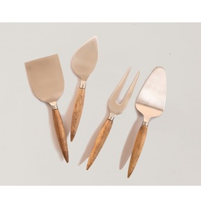 Ensemble d'argenterie de mariage de luxe en vente chaude Couverts plats en acier inoxydable Ensemble de couverts 4 Passe au lave-vaisselle - Product Image 5