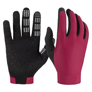 Guantes de Ciclismo de Dedos Completos, Ecológicos, de Cuero/Poliéster/Neopreno, Color y Logotipo Personalizables, para Actividades al Aire Libre, Fitness, Escalada y Senderismo - Product Image 1