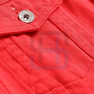 Chaqueta vaquera transpirable hecha en material de alta calidad para hombre, chaqueta vaquera para hombre superventas para adulto - Product Image 5