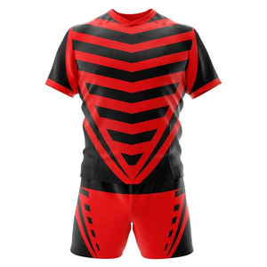 Vente flash 2026 Nouvelle tenue de rugby pour hommes et logo personnalisé Meilleur prix Concevez votre propre uniforme de rugby - Product Image 1