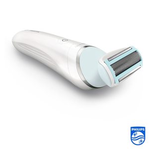 Afeitadora Eléctrica para Mujer, Uso en Seco y Húmedo, Resistente al Agua IPX7, Cuchillas Dobles de Acero Inoxidable, Lámina de Afeitar en Alemán para Afeitar la Barba - Product Image 5