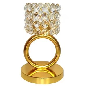 Bougeoir de luxe de vente chaude pour pièce maîtresse de table élégante de décoration intérieure et lueur ambiante chaude - Product Image 5