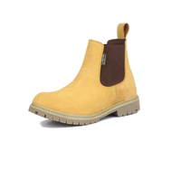 Chaussures habillées pour enfants à lacets, en maille, imperméables, chaudes et durables, avec semelle intermédiaire en cuir véritable et semelle extérieure en PVC, au meilleur prix de gros