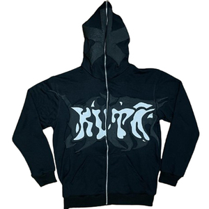 Sudadera con capucha de manga larga para hombre de forro polar lavado de algodón 100% de alta calidad con logotipo personalizado - Product Image 1