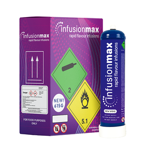 Grossiste authentique vendant une cartouche InfusionMax 615G de qualité supérieure pour chargeur de crème fouettée Outil de cuisine pour dessert - Product Image 1