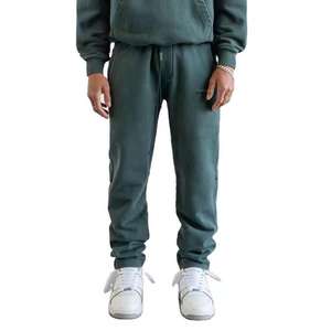 ชุดวอร์มผ้าฝ้ายขนาดใหญ่แบบมีฮู้ดสำหรับวิ่งออกกำลังกายระบายเหงื่อลายพื้นโลโก้ออกแบบได้ตามต้องการสำหรับฤดูหนาว - Product Image 3