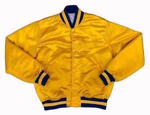 Chaqueta de Béisbol de Seda Satinada con Cuello Alto para Hombre, Nueva Colección de Primavera - Product Image 5