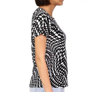 Camisetas Casuales de Verano para Mujer, Tallas Grandes, Tejido Ecológico, Sublimadas, en Oferta - Product Image 2