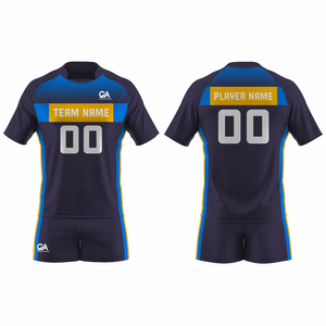 เสื้อวอลเลย์บอลสำหรับผู้ชายเสื้อเจอร์ซีย์เล่นกีฬาแห้งเร็วระบายอากาศได้ดีผลิตตามสั่ง - Product Image 3