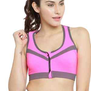 Soutien-gorge de sport à maintien élevé pour femmes, nylon et élasthanne, sans couture, pour la salle de sport, le yoga, le fitness, vêtements de sport pour femmes adultes - Product Image 1
