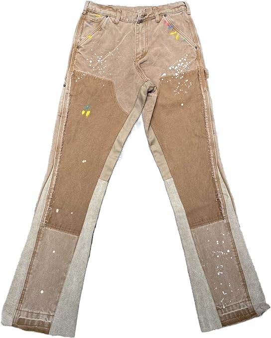 パンツ [MATINKIM]vintage painting carpenter pants for men in beig MUSINSA | MATIN KIM VINTAGE PAINTING CARPENTER PANTS FOR MEN