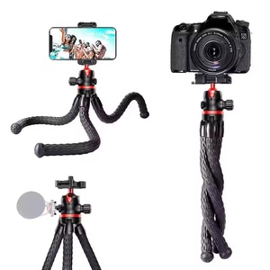 2025 mới linh hoạt bạch tuộc Tripod cho điện thoại máy ảnh DSLR 2in1 thiết kế Tripod với điện thoại chủ Side lạnh Giày 1/4 ''vít - Product Image 1