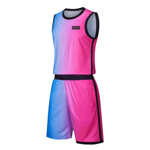Uniforme de basket-ball respirant 100% polyester - Haute qualité, sur mesure avec un nouveau design, couleurs et tailles personnalisées - Product Image 1