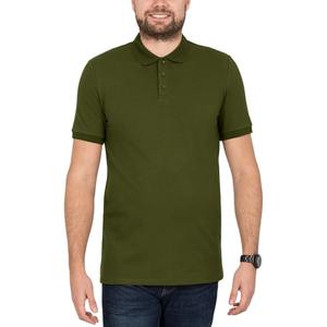 Verano para Polos Camisa de negocios de deporte personalizada de algodón de alta calidad para hombres Polo de ajuste regular en blanco personalizable - Product Image 1