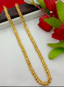 สร้อยคอโซ่ตัดเพชรแบบพรีเมี่ยมของผู้ชายสร้อยคอเคลือบเงาสูงทนทานมีสไตล์สำหรับสวมใส่ในชีวิตประจำวันแบบทางการ - Product Image 2