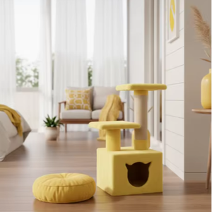เสาข่วนเล็บคุณภาพสูง Amistar Little Sun Purr สำหรับแมวทุกขนาดและทุกสายพันธุ์ - Product Image 3