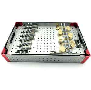 Retractor de discectomía lumbar cervical, cirugía espinal, juego de instrumentos de fijación espinal interna, acero inoxidable, Caronia quirúrgico - Product Image 1