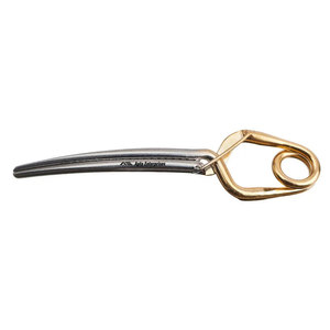 คลิปหนีบปากแบบใช้ซ้ำได้ ทำจากสแตนเลสไทเทเนียม คุณภาพเกรดผ่าตัด ขนาด 15 มม. ปากโค้งเล็กน้อย  ลดราคาพิเศษ - Product Image 1