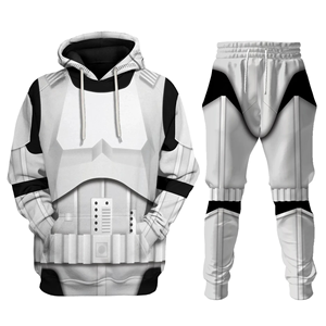 Ensemble de sweats à capuche et de pantalons de cosplay imprimés en 3D pour la bataille de l'espace, streetwear vintage régulier pour adultes et hommes - Product Image 1