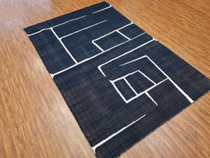 เสื่อทอมือเป็นมิตรกับสิ่งแวดล้อมเสื่อสวดมนต์แบบชาวอินเดียปอกระเจาและผ้าฝ้าย Nature4u ทำด้วยมือ - Product Image 4