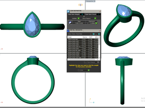 Bague en or et diamant taille poire cultivée en laboratoire, vente en gros de fournisseur bon marché certifié IGI or blanc jaune rose D E couleur VVS clarté - Product Image 6