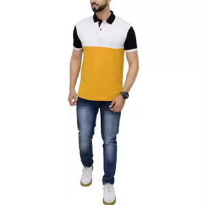 Golf haut sur mesure pour hommes pour polos respirant tricoté séchage rapide tenue décontracté grande taille coton polyester solide caractéristiques - Product Image 4