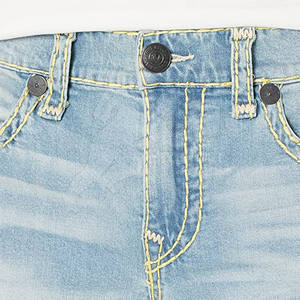 Pantalones vaqueros personalizados OEM pantalones cortos vaqueros de moda Hip Hop de cuerpo entero a bajo precio pantalones cortos para hombre venta en línea - Product Image 3