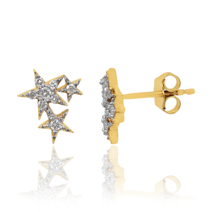 Nouvelle tendance bleu saphir 925 argent Sterling coupe CZ pierres précieuses boucles d'oreilles pour les femmes pour les fiançailles idée cadeau de fête de mariage - Product Image 4