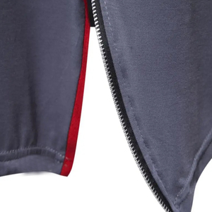 Hip Hop Zipper Style T-shirts Adultes Porter Plus La Taille Street Wear Respirant Léger 100% Coton Hommes T-shirts - Product Image 5