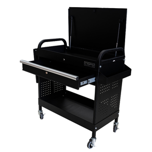 Automotive <b>Tool</b> Cart 79cm Repairing <b>Tool</b> Cabinet Utility Cart <b>for</b> Mechanic <b>Garage</b> Industry Workshop Lead-free Bearing Good - Product Image 2