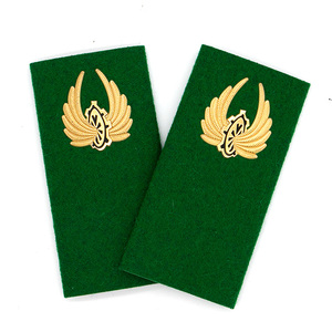 Handmade shoulder epaulettes for performers featuring <b>gold</b> braid and fringe perfect for uniform decoration epaulettes for Sale - Product Image 4