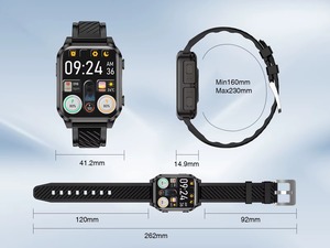 Reloj Inteligente Android de Moda, Pulseras Inteligentes con Auriculares TWS 2 en 1, Reproductor de Música, Cronógrafo, Frecuencia Cardíaca, Dispositivos Portátiles - Product Image 6