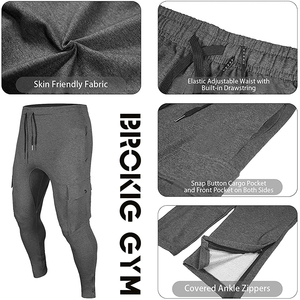 Logo personnalisé en gros imprimé taille haute élastique décontracté unisexe Jogging pantalons de survêtement polaire pantalon de jogging - Product Image 4
