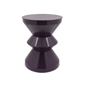 Muebles de sala de estar de diseño moderno, taburete redondo de aluminio, taburete de Color negro para muebles de hogar y oficina personalizados - Product Image 1