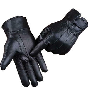 Gants de sécurité personnalisés en cuir de mouton véritable Gants tactiques d'extérieur respirants pour moto et moto Sport - Product Image 1
