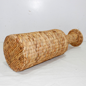 Artex Dong Thap Vase en jonc de mer fait à la main Vases à fleurs rustiques tissés à partir de bois de bambou pour la décoration de salon de bureau à domicile - Product Image 2