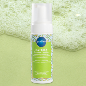 Shampoo pour animaux de compagnie en mousse sans rinçage de qualité supérieure à base de mousse Pawlene Natura Formulation hypoallergénique avec huile essentielle - Product Image 2