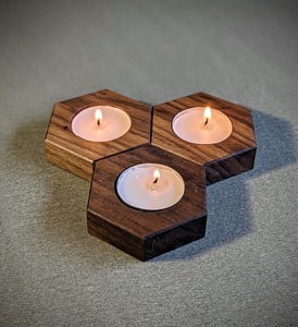 BEST QUALITY WOODEN <b>TEA</b> <b>LIGHT</b> - Product Image 4