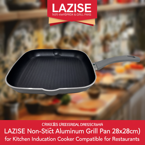 Plaque de cuisson en aluminium antiadhésive (28x28cm) LAZISE - Product Image 3