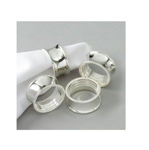 <b>Copper</b> Napkin Rings <b>Table</b> Decoration Serviette Holder Metal Napkin Ring Home Flower Wedding Banquet Party - Product Image 6