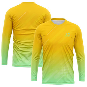 Camisetas de Baloncesto para Hombre, Diseño Nuevo, Sólidas, de Alta Calidad, Hechas a Medida, Manga Larga, Secado Rápido, Transpirables - Product Image 1