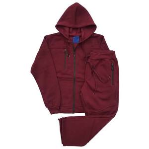 Survêtement unisexe tendance de haute qualité, personnalisé, à capuche, imprimé, en molleton de coton, design sportswear et activewear - Product Image 2