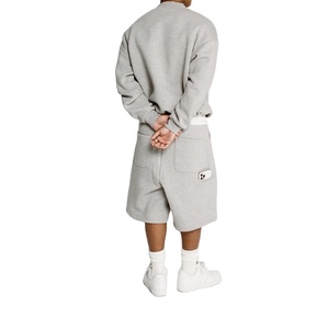 New 2026 Solid Casual Shorts Joggers Streetwear Sweat Shorts 100% Nylon <b>Elastic</b> Waist Custom Summer Jogger Shorts for Men - Product Image 2