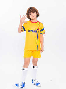 2025 unisexe adulte équipe de Football uniforme ensemble personnalisé nom de l'équipe léger antibactérien à manches courtes séchage rapide respirant - Product Image 5