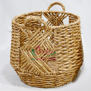 Artex Dong Thap cesta plegable para la colada Almacenamiento de Picnic cesta tejida bebé guardería pañal Caddy Homefelt cestas de regalo - Product Image 2