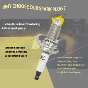 Nhà Máy Iridium bugi 22401-5m015 rec10pypb4 silfr6b8 18845-08200 cho Nissan Sentra altima X-Trail Suzuki đường xích đạo - Product Image 5